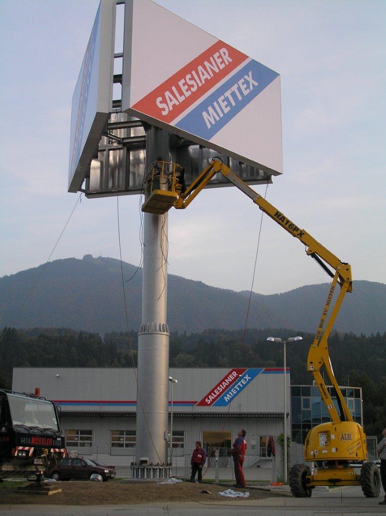 Reklamný stožiar, Arnoldstein